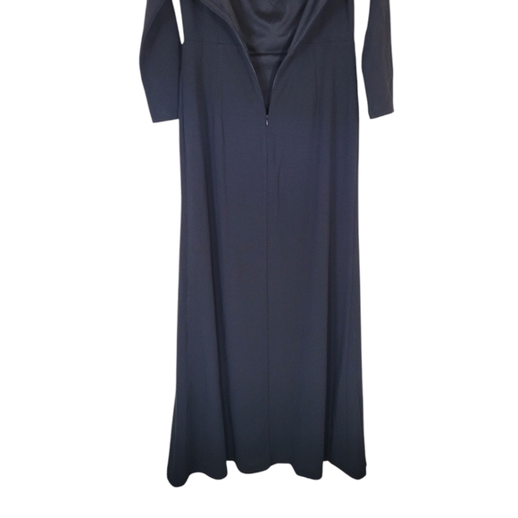 New LULU'S Black Off The Shoulder Maxi Dress Size XL - Picture 13 of 14